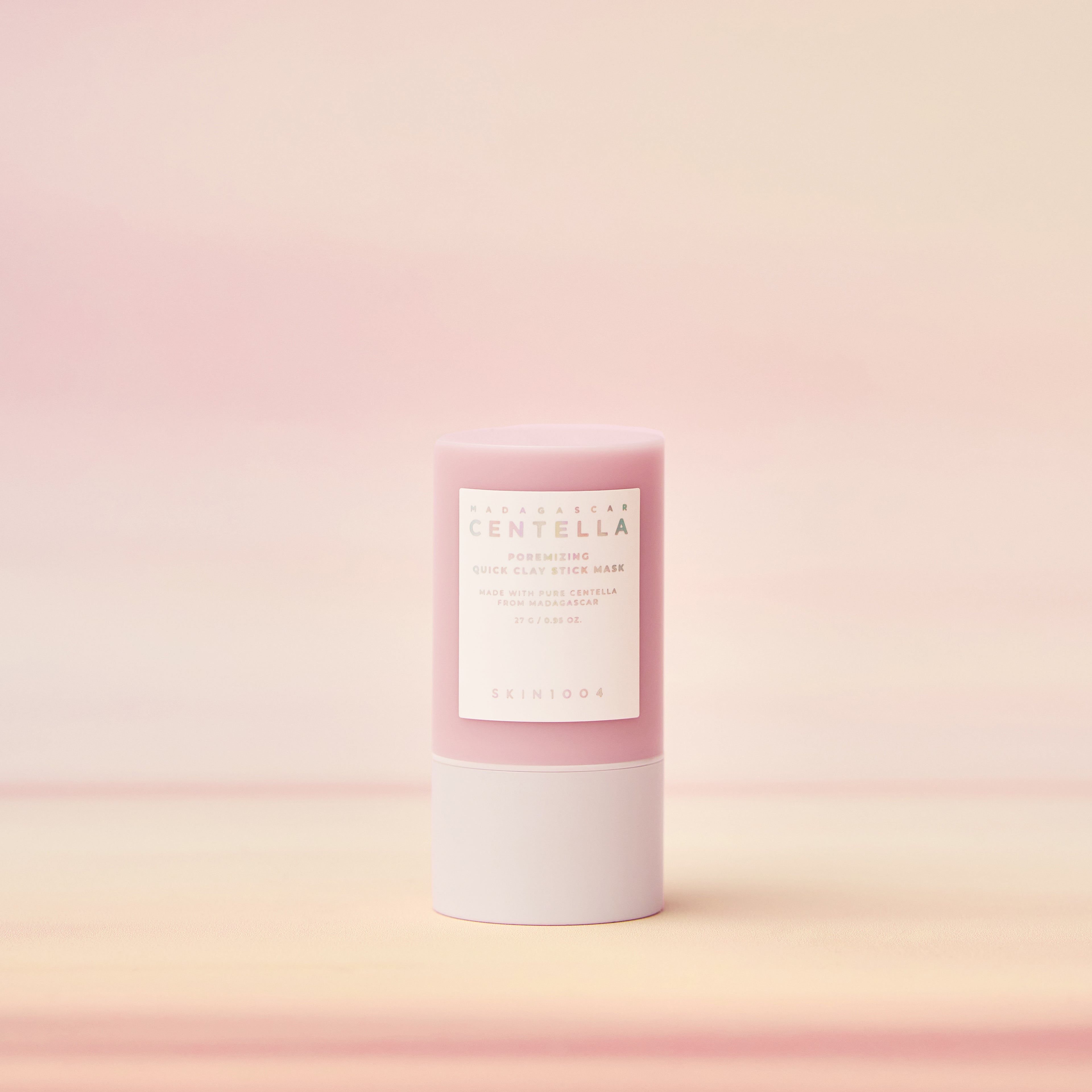 SKIN1004 – Madagascar Centella Poremizing Quick Clay Stick Mask 27g - Masque Purifiant à l’Argile Rose & à la Centella