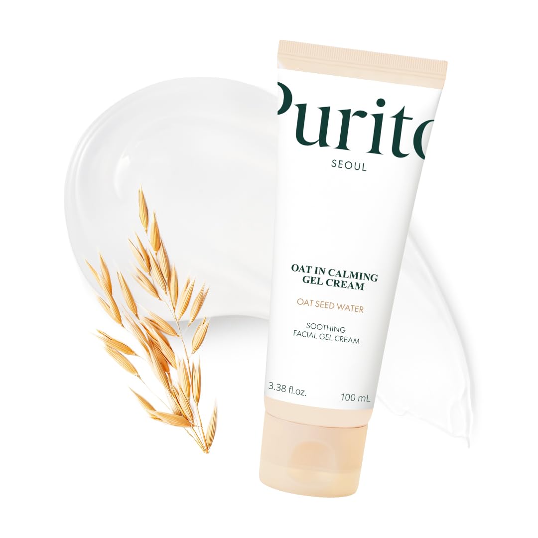 PURITO – Oat-in Calming Gel Cream 100ml - Soin Apaisant & Hydratant à l’Avoine