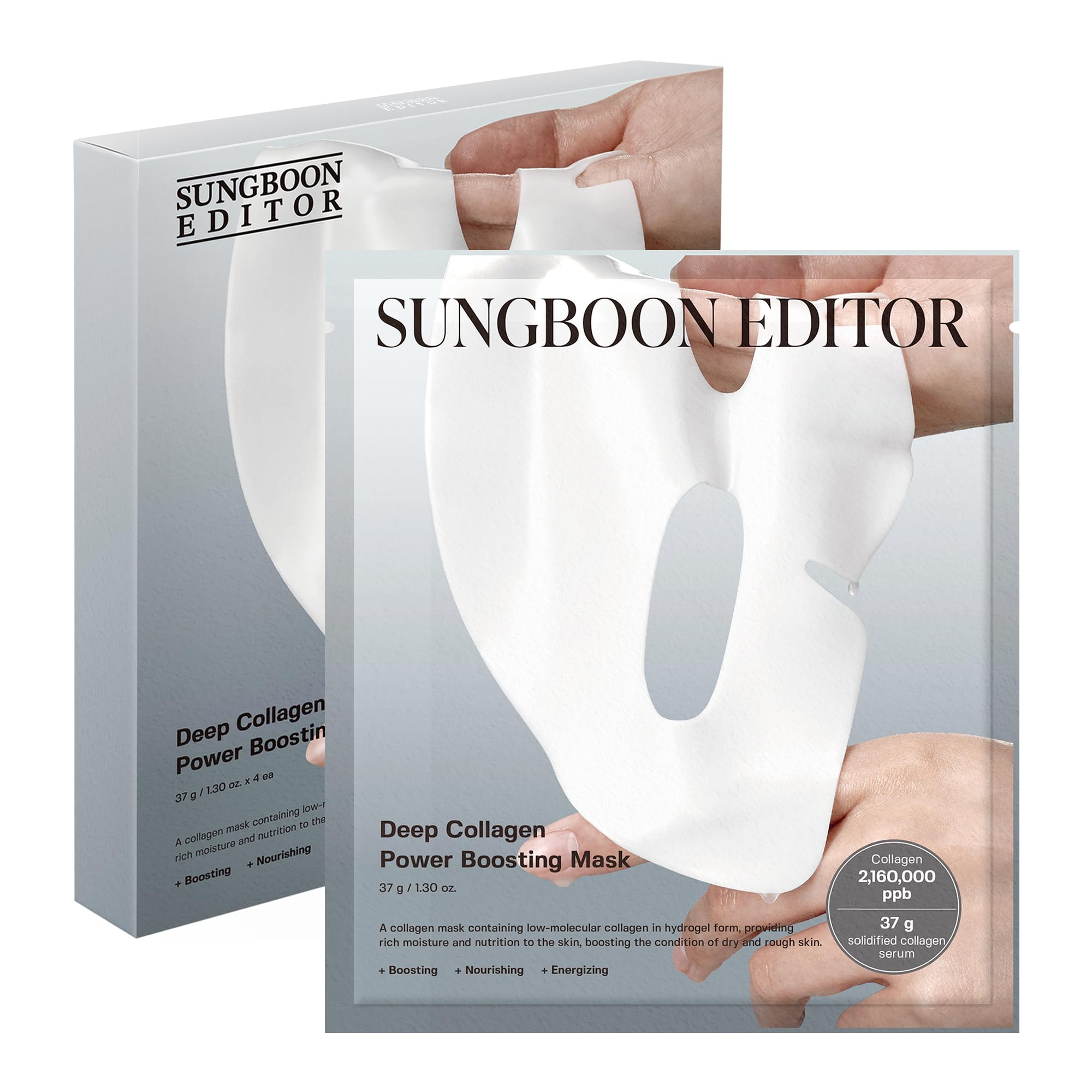 SUNGBOON EDITOR - Deep Collagen Power Boosting Mask (4ea)