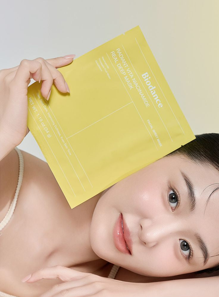 BIODANCE - Radiant Vita Niacinamide Real Deep Mask 1Box (34g*4ea)