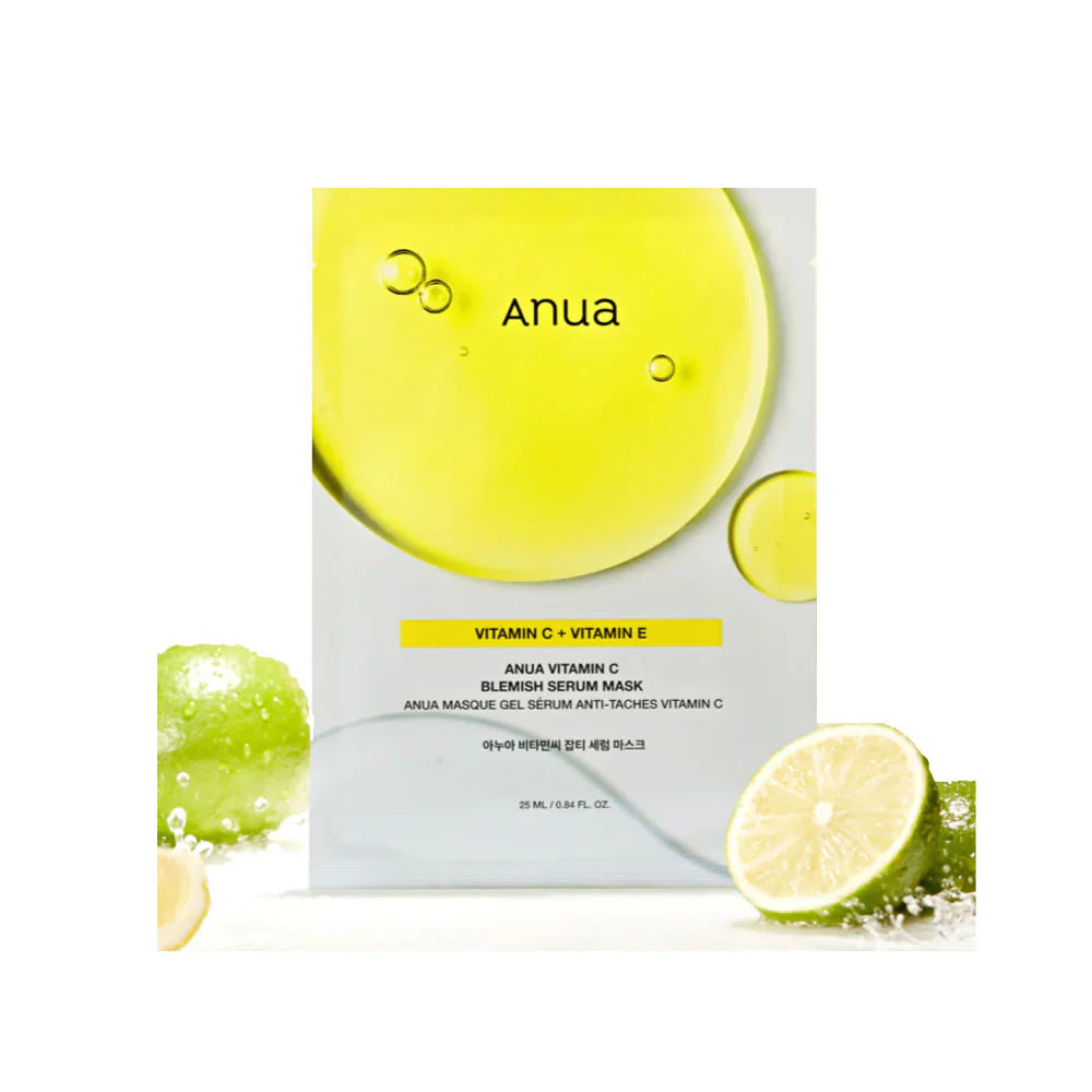 ANUA – Masque en Tissu au Citron Vert & Vitamine C 25ml