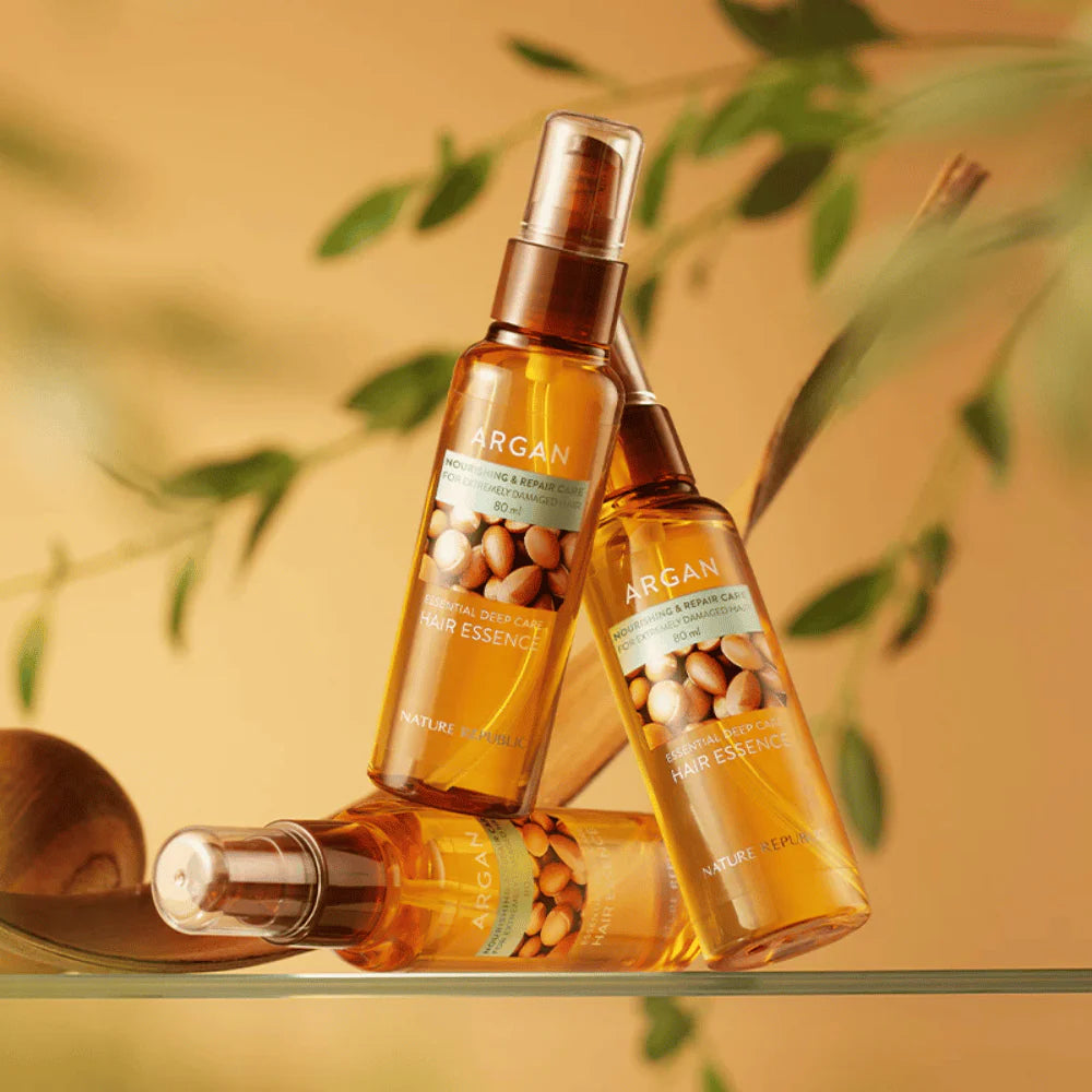 NATURE REPUBLIC - Argan Essential Moisture Hair Oil 80ml