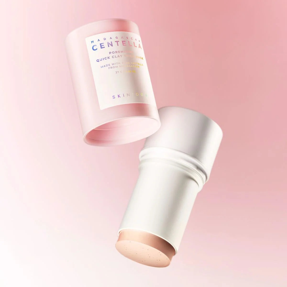 SKIN1004 – Madagascar Centella Poremizing Quick Clay Stick Mask 27g - Masque Purifiant à l’Argile Rose & à la Centella