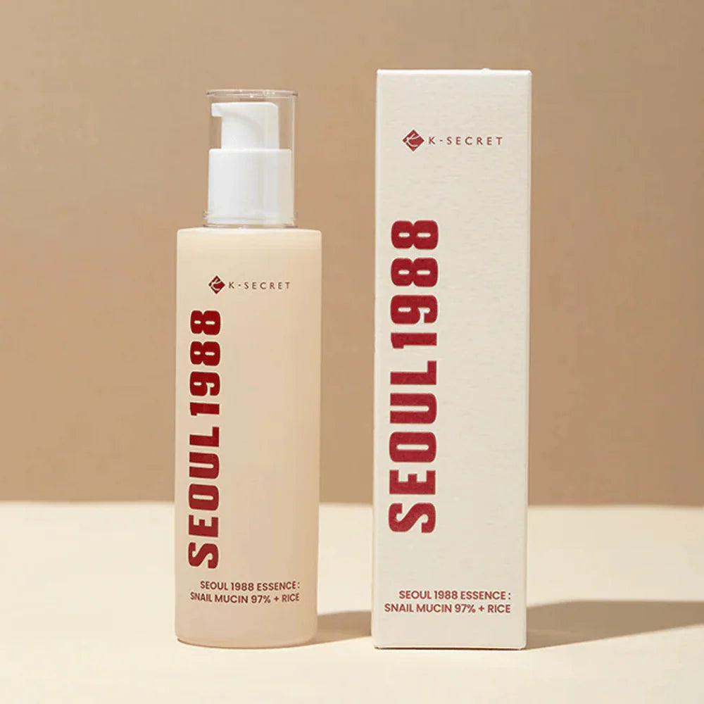 KSECRET SEOUL 1988 - Essence : Snail Mucin 97% + Rice 100ml