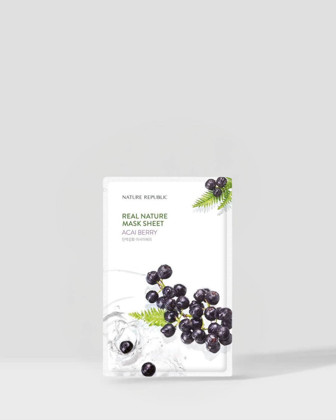 NATURE REPUBLIC - Real Nature Sheet Mask Acai Berry 23ml