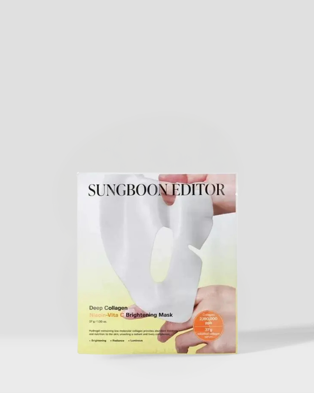 SUNGBOON EDITOR - Deep Collagen Niacin Vita C Brightening Mask (4ea)