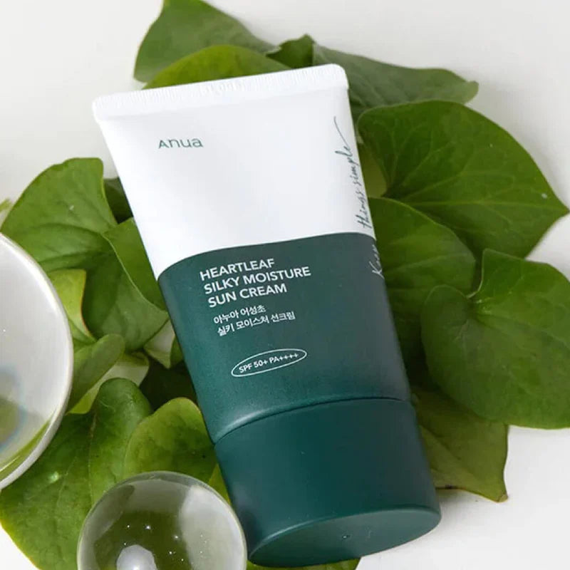 HEARTLEAF SILKY MOISTURE SUNSCREEN 50ml