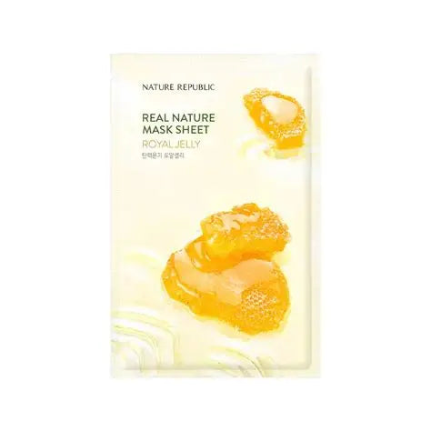NATURE REPUBLIC - Real Nature Sheet Mask Royal Jelly 23ml