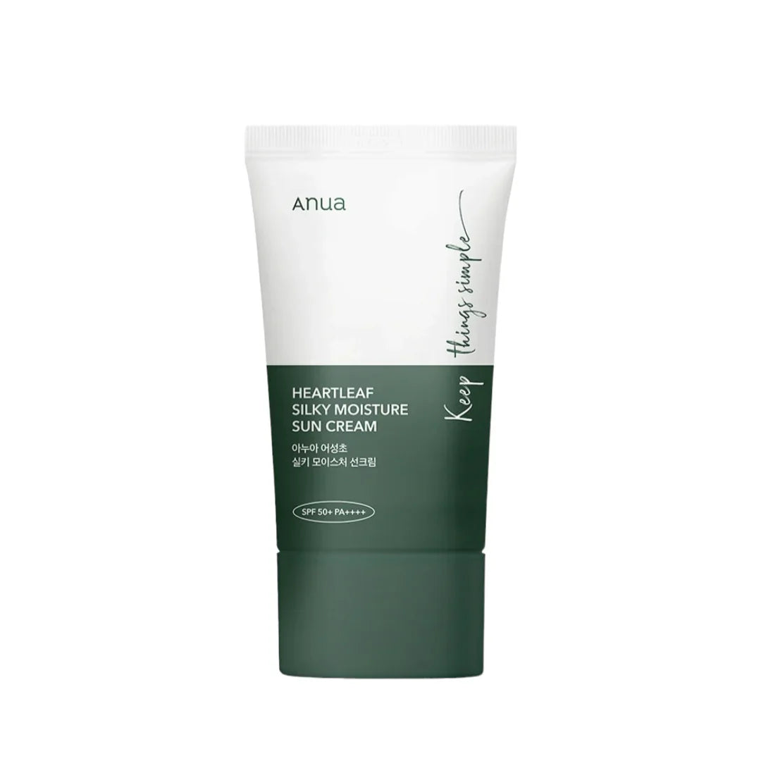 HEARTLEAF SILKY MOISTURE SUNSCREEN 50ml