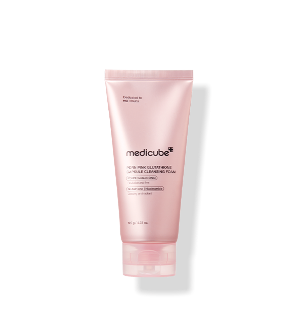 MEDICUBE - PDRN Pink Glutathione Capsule Cleansing Foam 120g