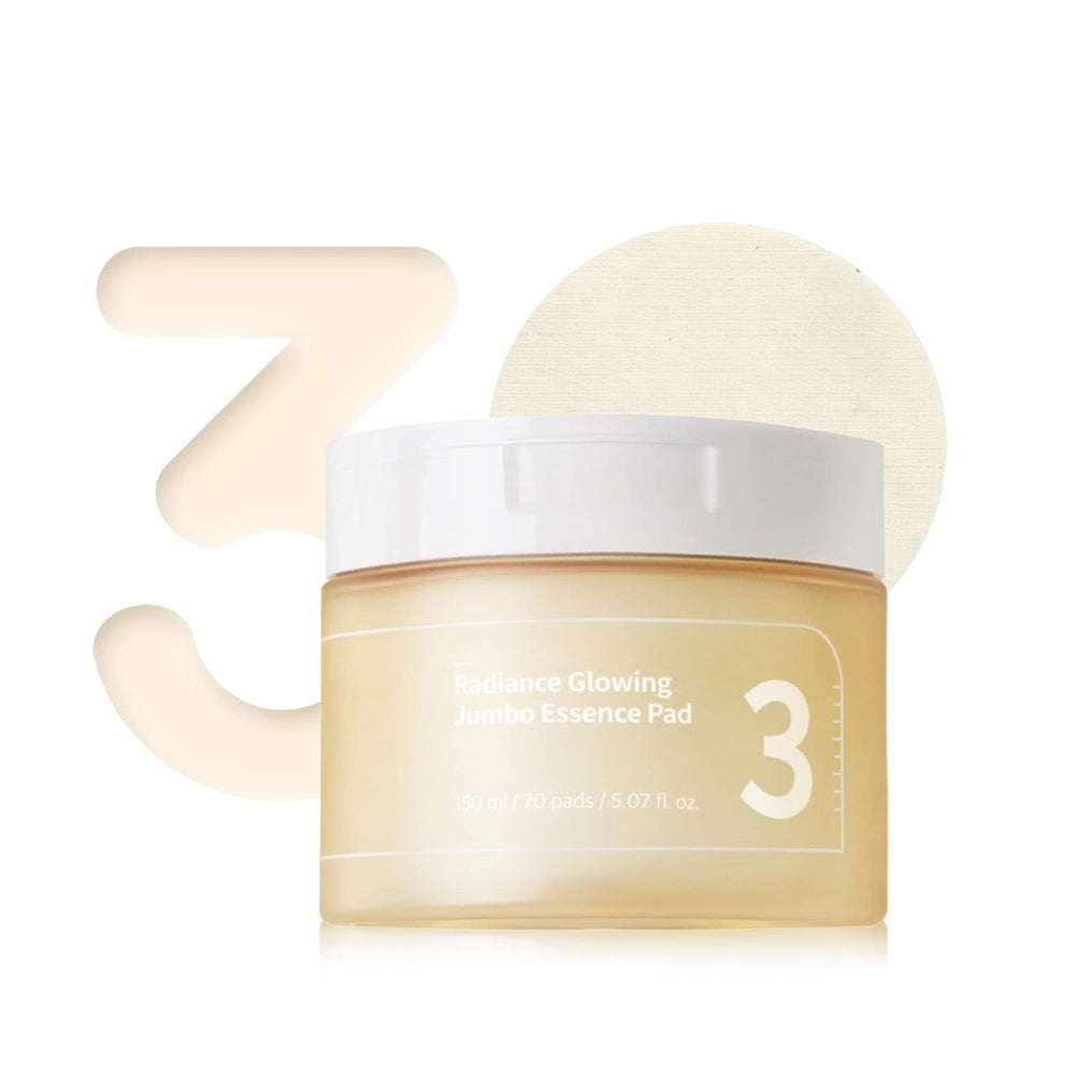 NUMBUZIN - No.3 Radiance Glowing Jumbo Essence Pad (70ea)