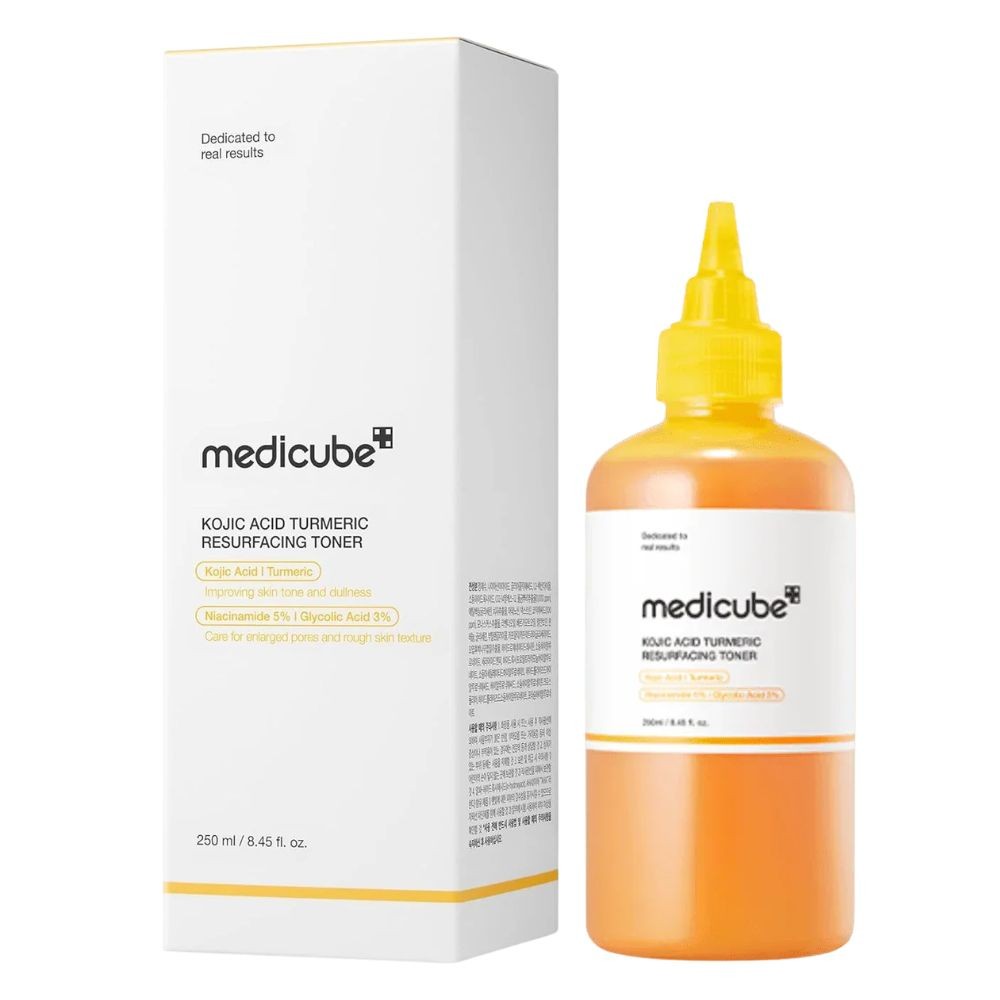 MEDICUBE - Kojic Acid Turmeric Resurfacing Toner 250ml