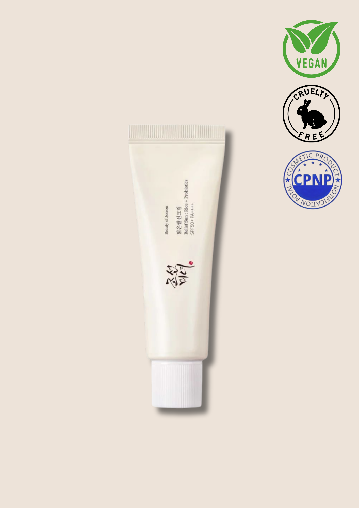 BEAUTY OF JOSEON – Relief Sun : Rice + Probiotics 50ml