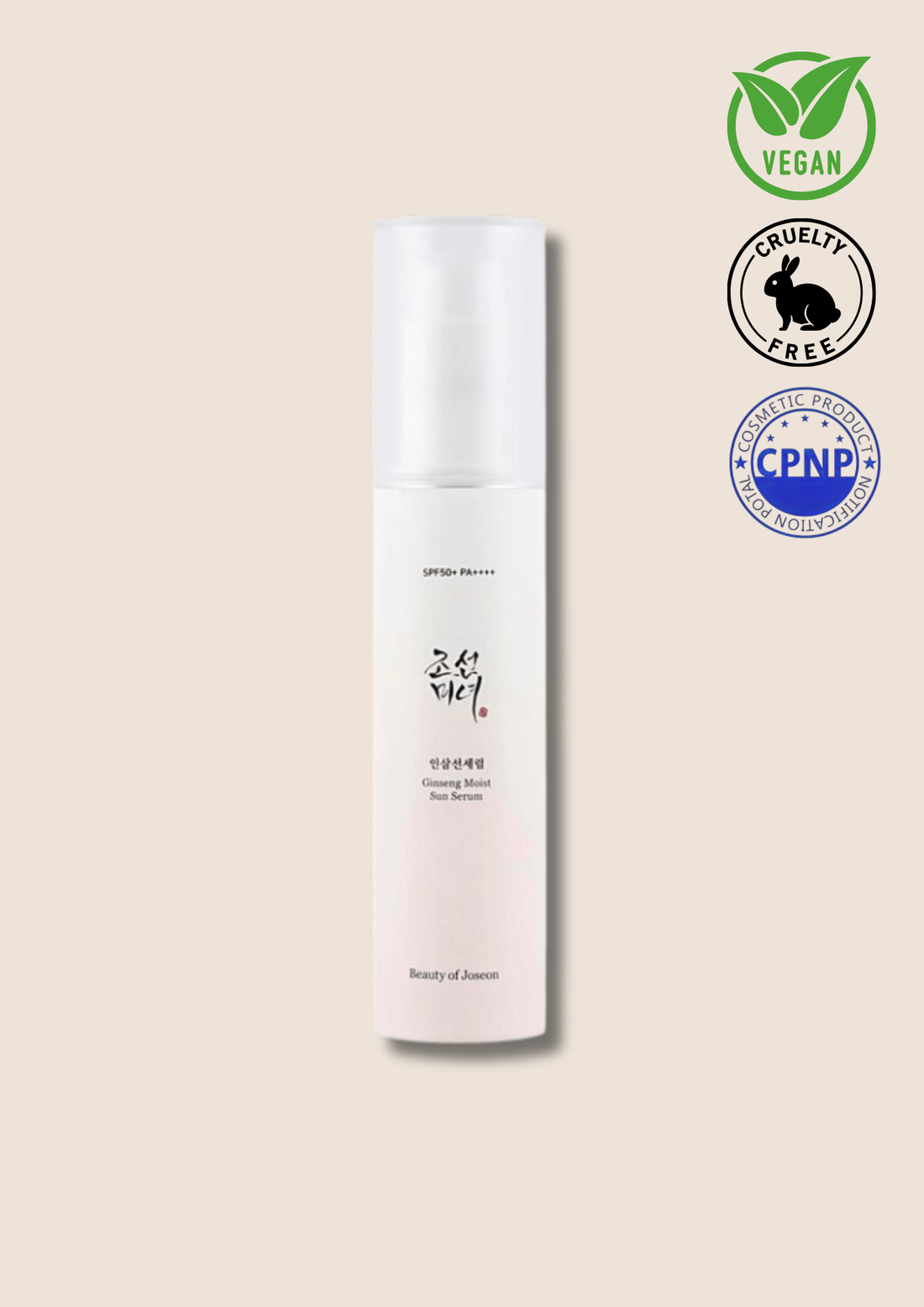 BEAUTY OF JOSEON – Ginseng Sun Serum SPF50+ Sérum Solaire Anti-Âge 50ml