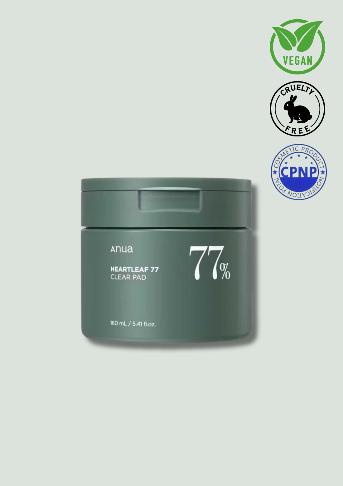 ANUA – Heartleaf 77% Toner Pad (70 unités)