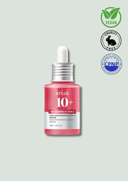 ANUA – Niacinamide 10% + TXA 4% Serum 30ml