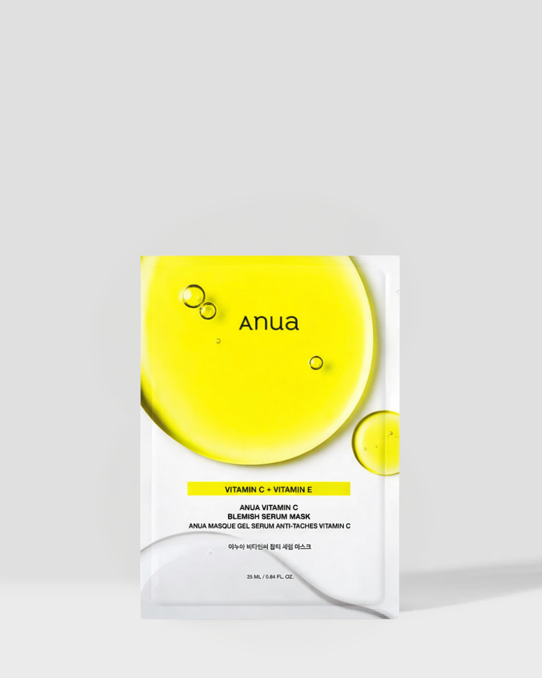 ANUA – Masque en Tissu au Citron Vert &amp; Vitamine C 25ml