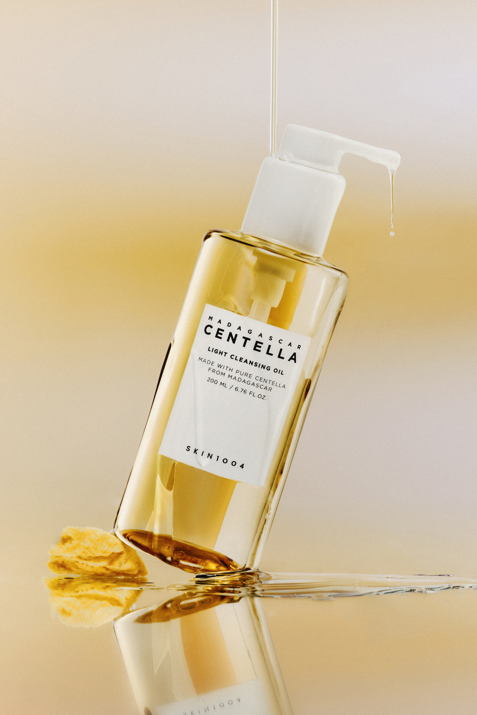 SKIN1004 – Huile Démaquillante Légère à la Centella de Madagascar 200ml
