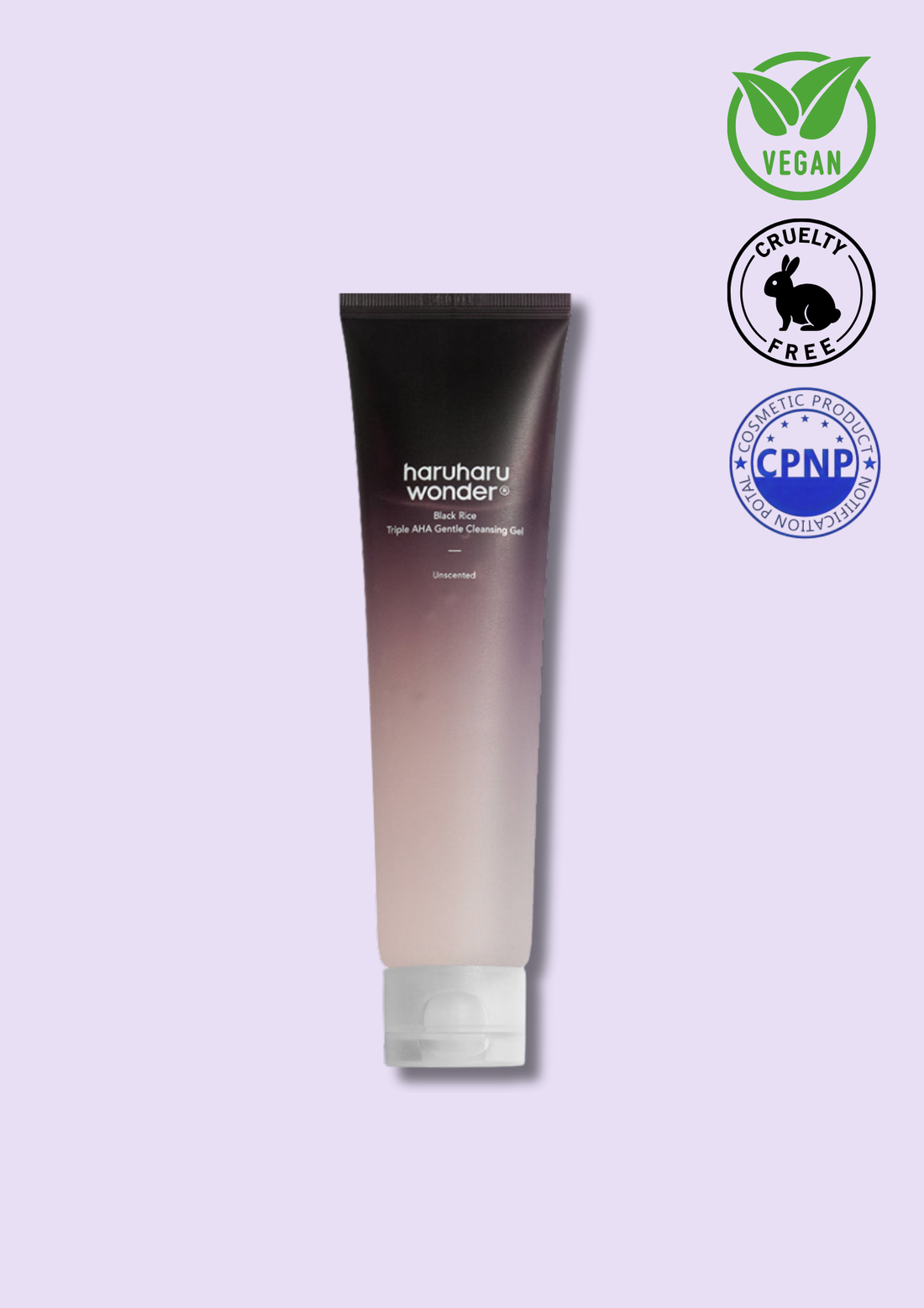 HARUHARU WONDER – Black Rice Triple AHA Gentle Cleansing Gel 100ml