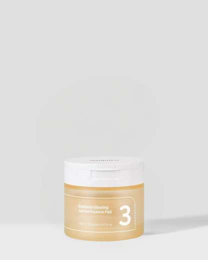 NUMBUZIN - No.3 Radiance Glowing Jumbo Essence Pad (70ea)