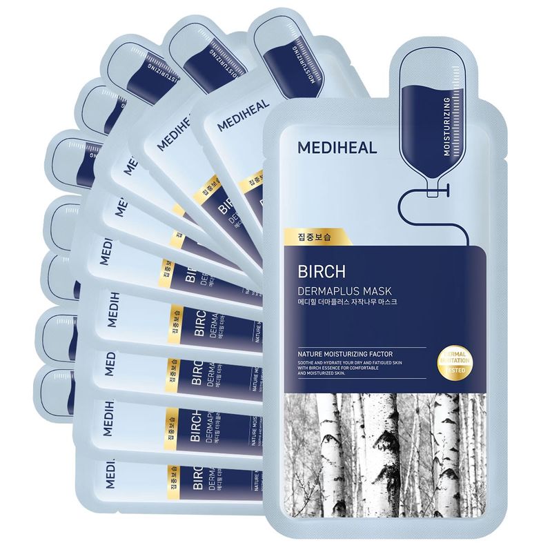 MEDIHEAL - Dermaplus Birch Mask (10ea)