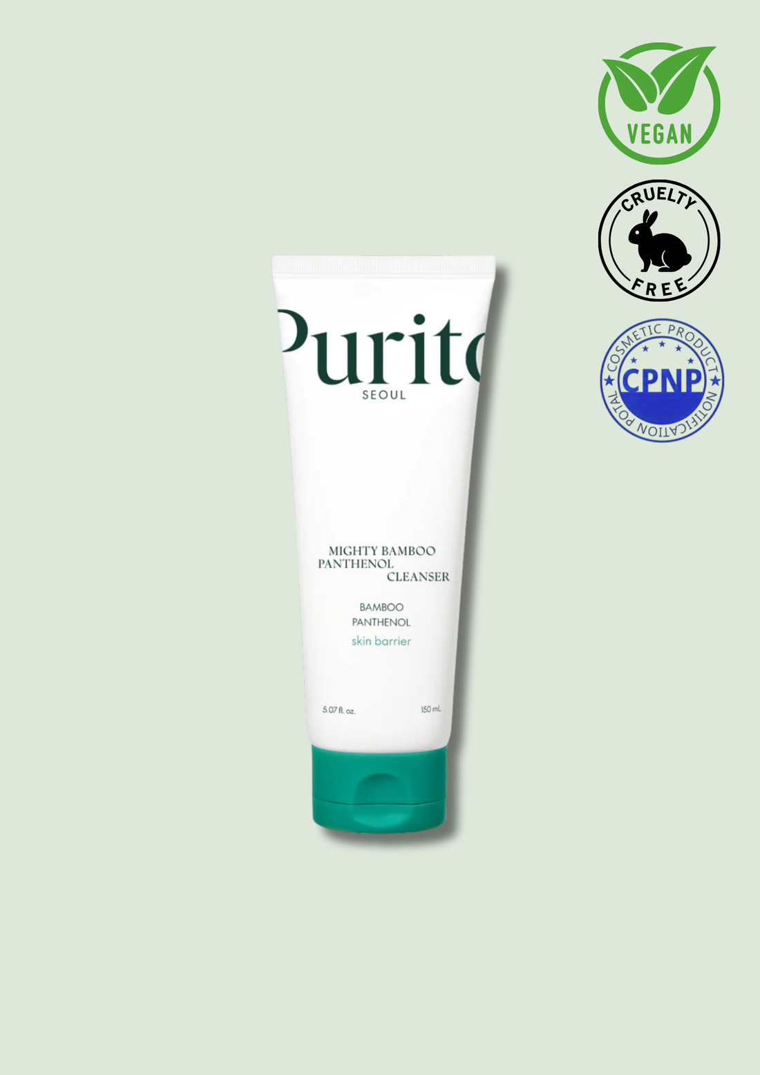 PURITO – Mighty Bamboo Panthenol Cleanser 150ml