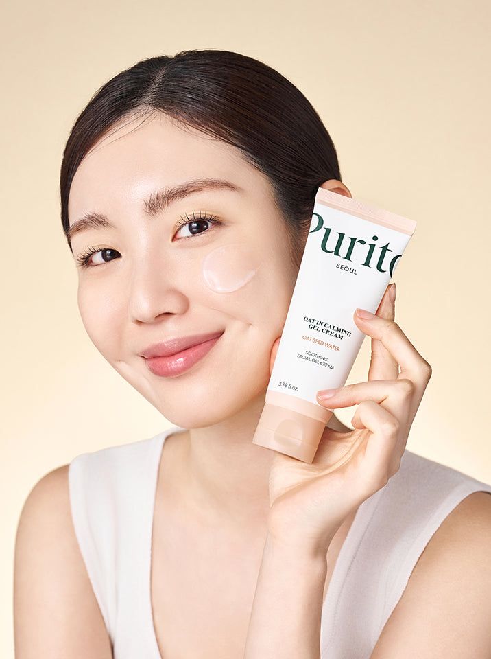 PURITO – Oat-in Calming Gel Cream 100ml - Soin Apaisant &amp; Hydratant à l’Avoine