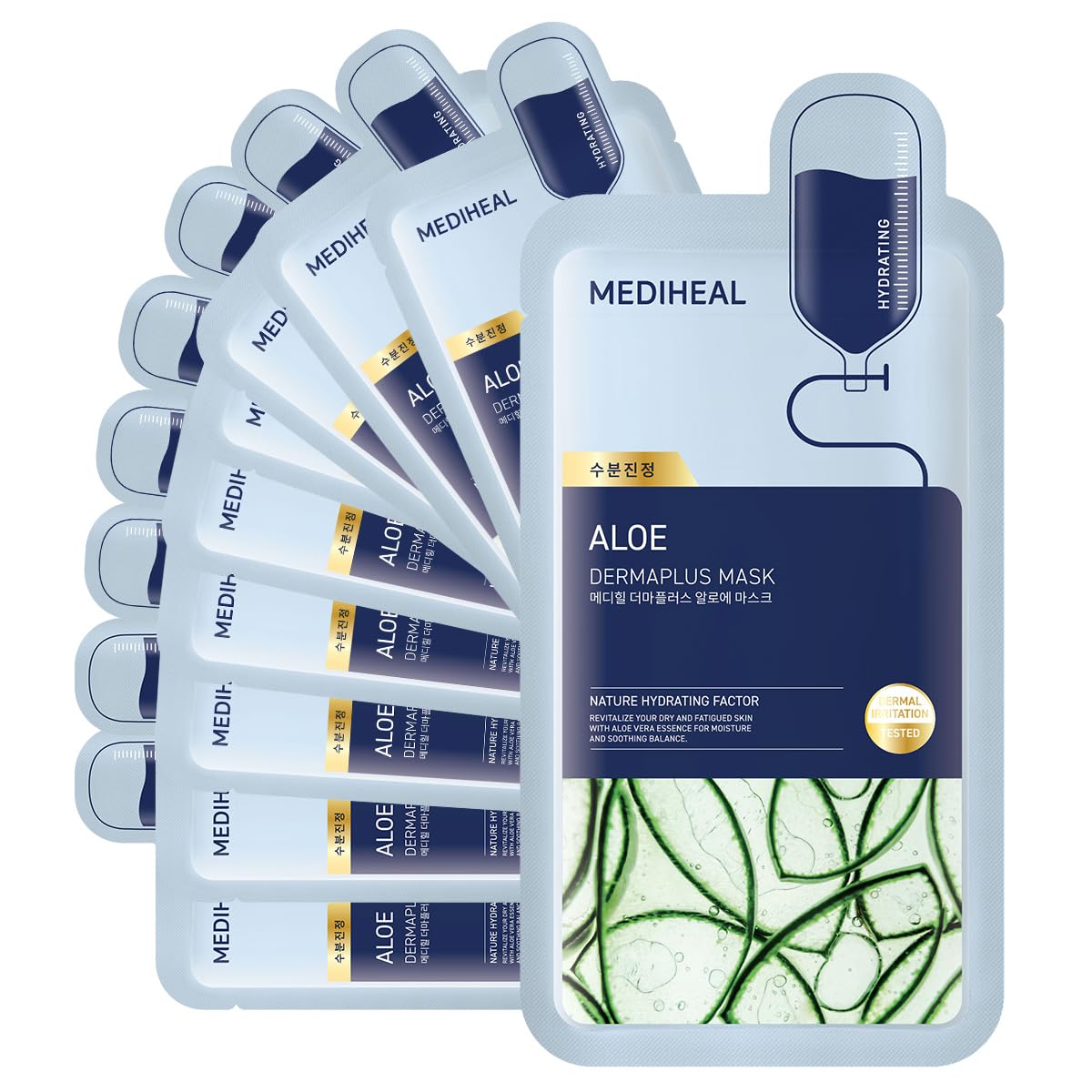 MEDIHEAL - Dermaplus Aloe Mask (10ea)