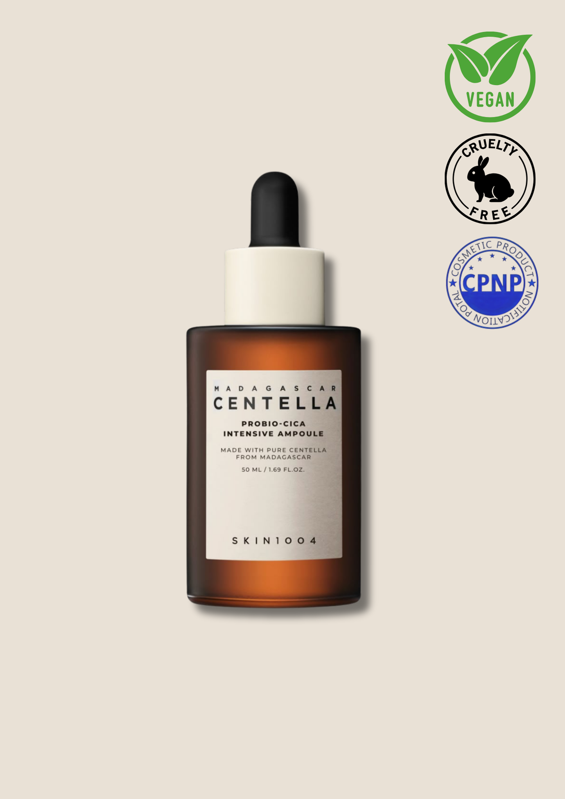 SKIN1004 – Ampoule Intensive Probio-Cica à la Centella de Madagascar 50ml