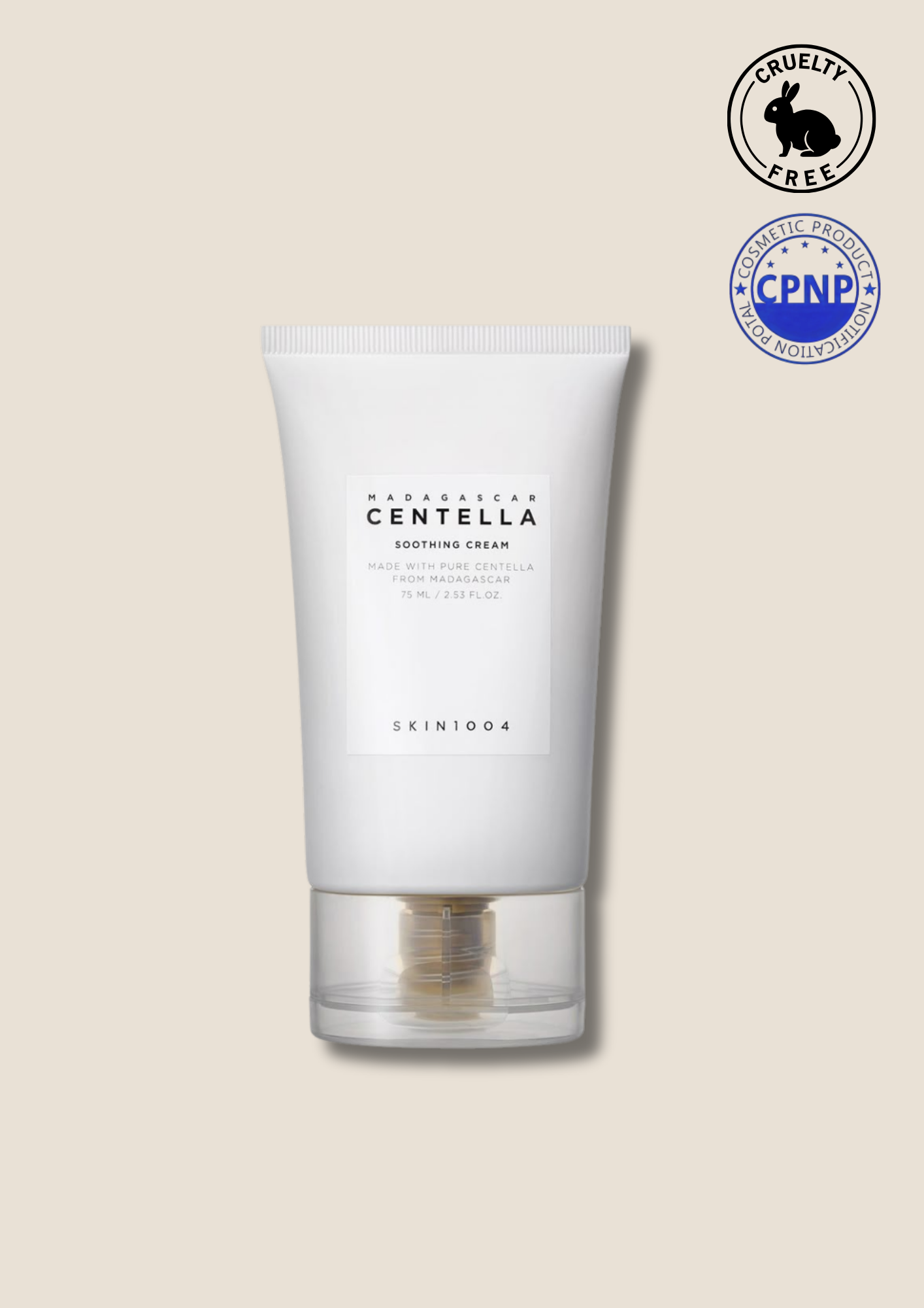 SKIN1004 – Madagascar Centella Soothing Cream 75ml