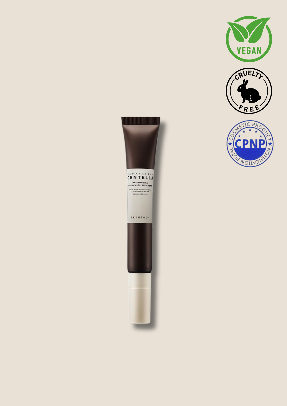 SKIN1004 – Crème Contour des Yeux Probio-Cica Bakuchiol &amp; Centella 20ml