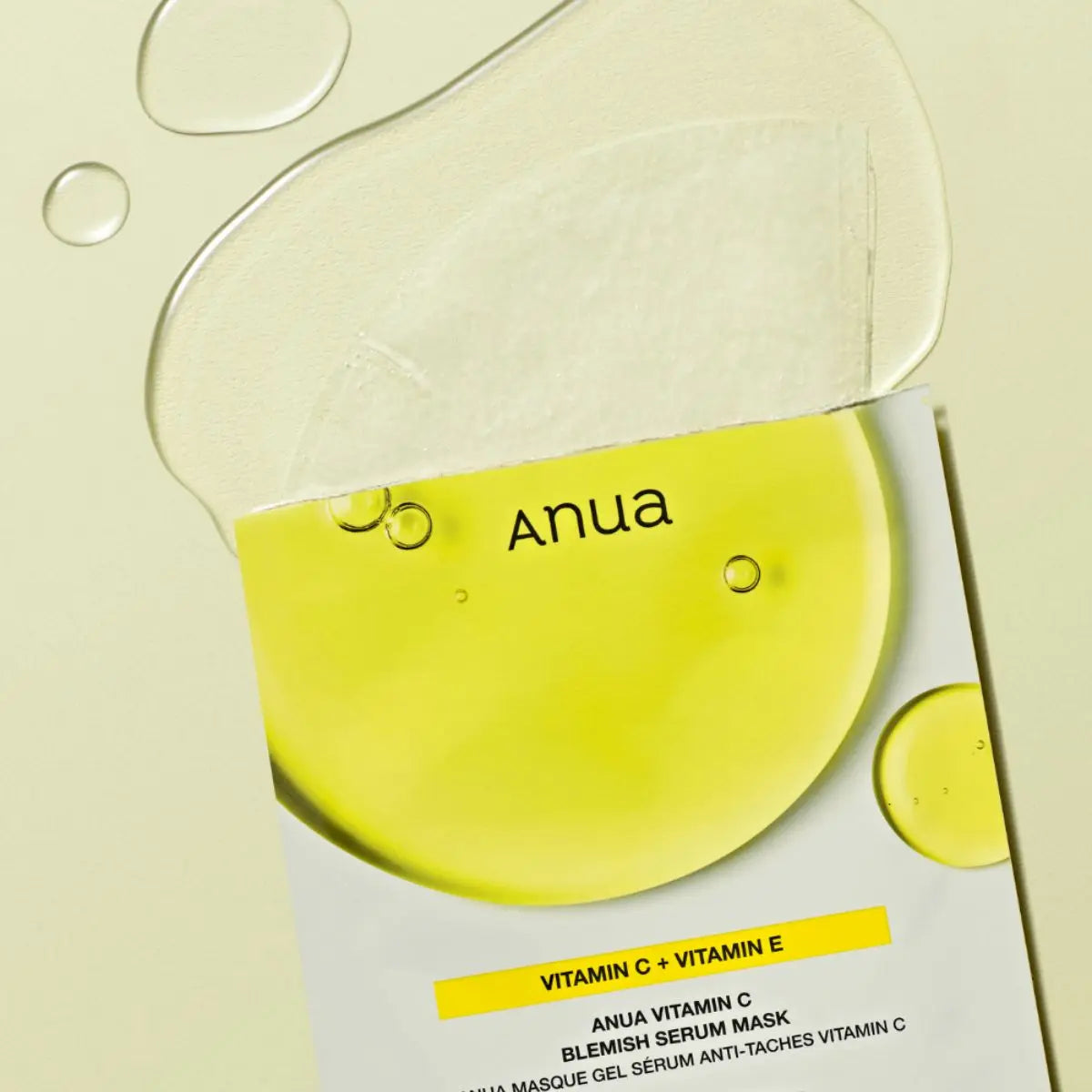 ANUA – Masque en Tissu au Citron Vert &amp; Vitamine C 25ml
