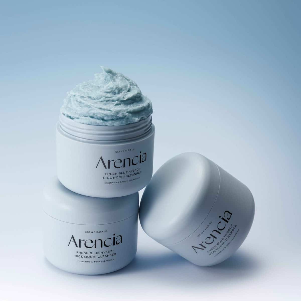 ARENCIA - Fresh Blue Hyssop Rice Mochi Cleanser 120g