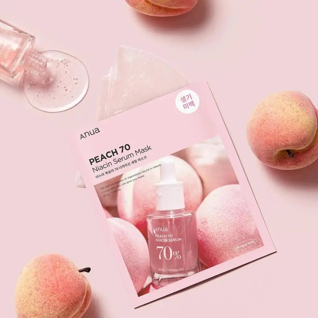 ANUA – Masque en Tissu au Sérum de Pêche 25ml