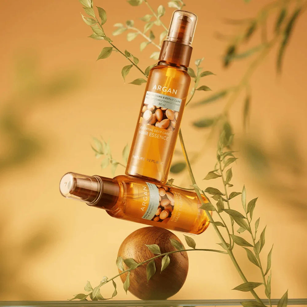NATURE REPUBLIC - Argan Essential Moisture Hair Oil 80ml