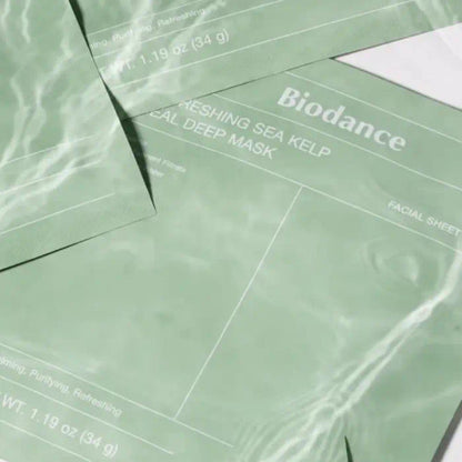 BIODANCE - Refreshing Sea Kelp Real Deep Mask 1Box (34g*4ea)