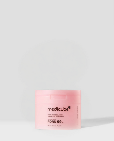 MEDICUBE - PDRN Pink Collagen Toning Gel Toner Pad (70pcs)