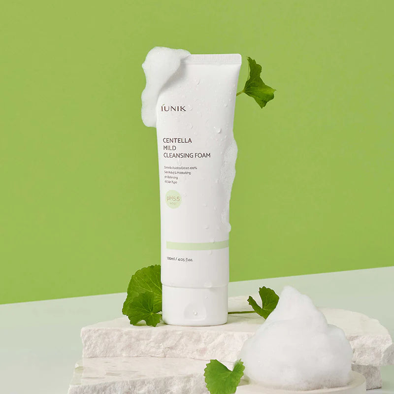 IUNIK - Centella Mild Cleansing Foam 120ml