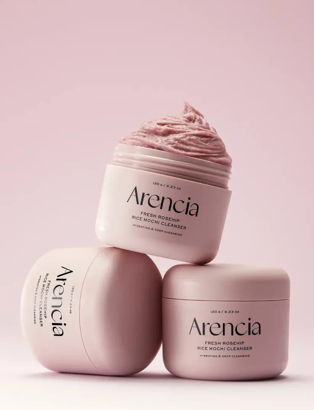 ARENCIA - Fresh Rosehip Rice Mochi Cleanser 120g