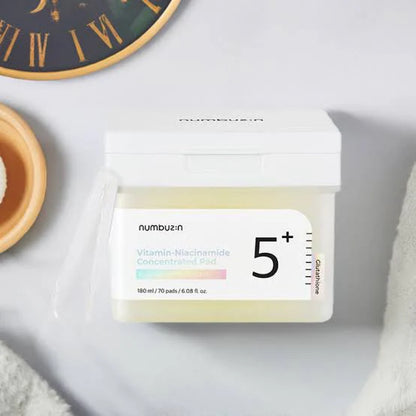NUMBUZIN - No.5 Vitamin-Niacinamide Pad (70Pads)