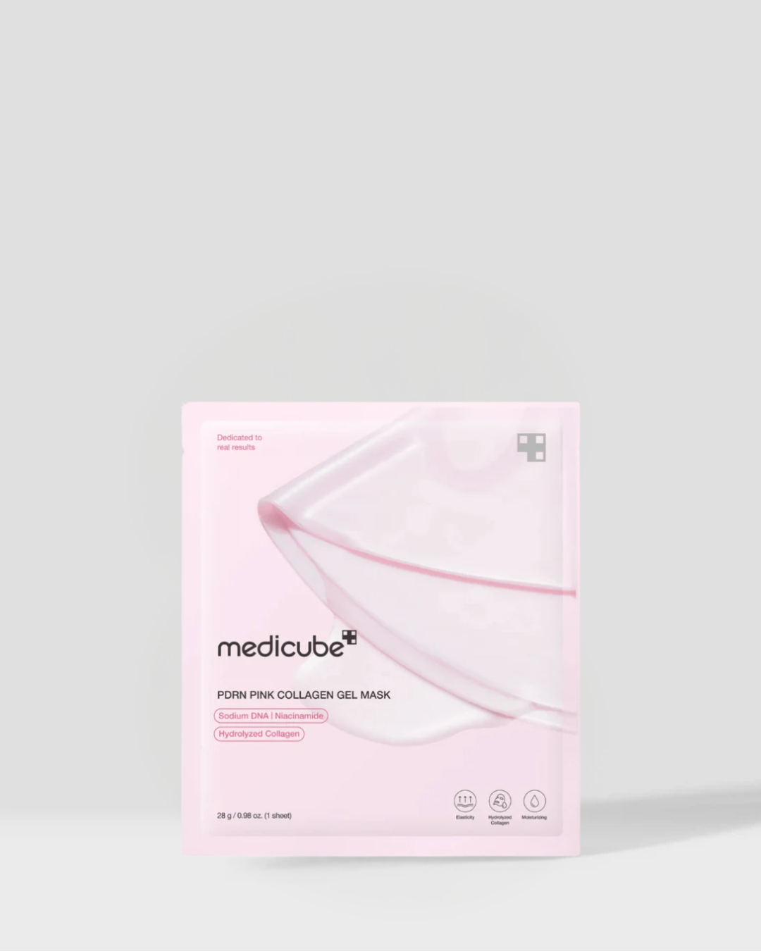 MEDICUBE - PDRN Pink Collagen Gel Mask - Masque gel au collagène (4ea)