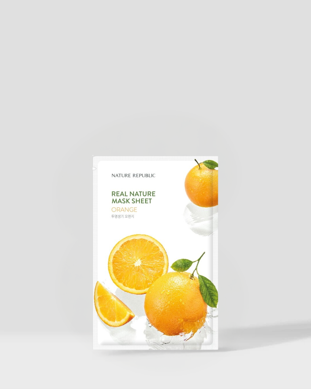 NATURE REPUBLIC - Real Nature Mask Sheet Orange 23ml