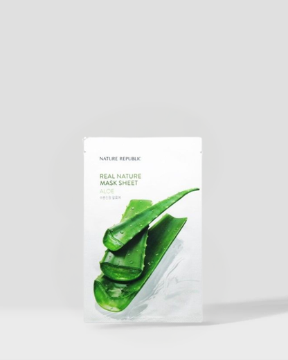 NATURE REPUBLIC - Real Nature Sheet Mask Aloe 23ml