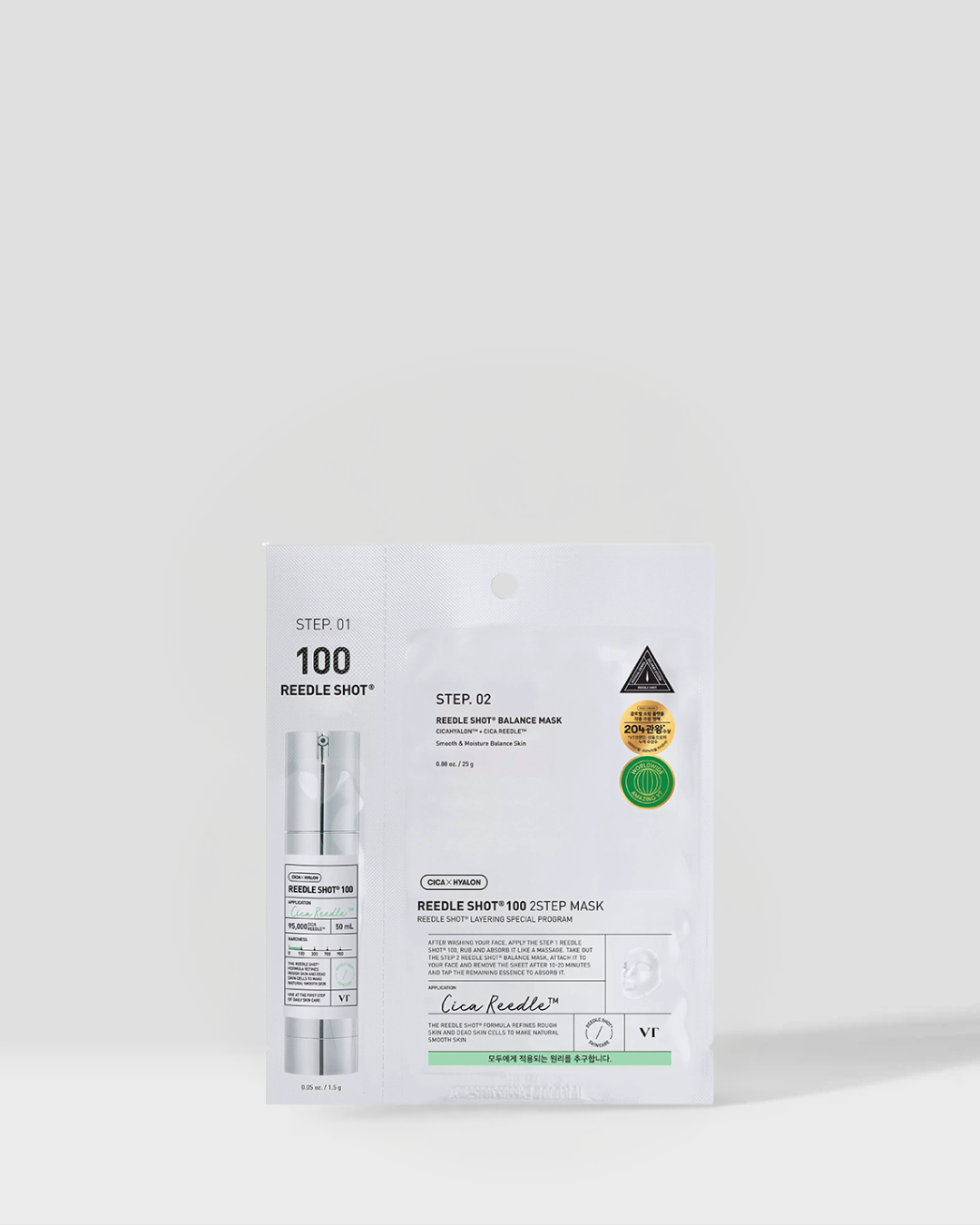 VT COSMETICS - Reedle Shot 100 2-Step Mask