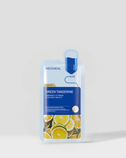 MEDIHEAL - Dermaplus Green Tangerine Mask 22ml (10EA)