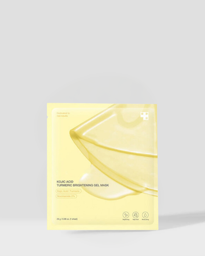 MEDICUBE - Kojic Acid Turmeric Brightening Gel Mask (28g*4ea)