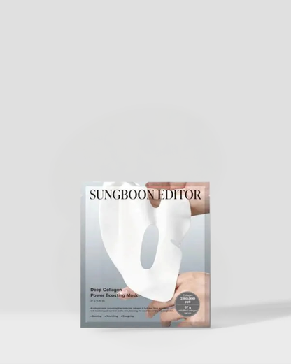 SUNGBOON EDITOR - Deep Collagen Power Boosting Mask (4ea)