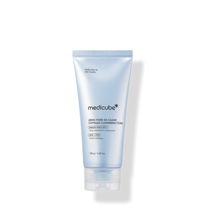 MEDICUBE - Zero Pore SA Clear Capsule Cleansing Foam 120g
