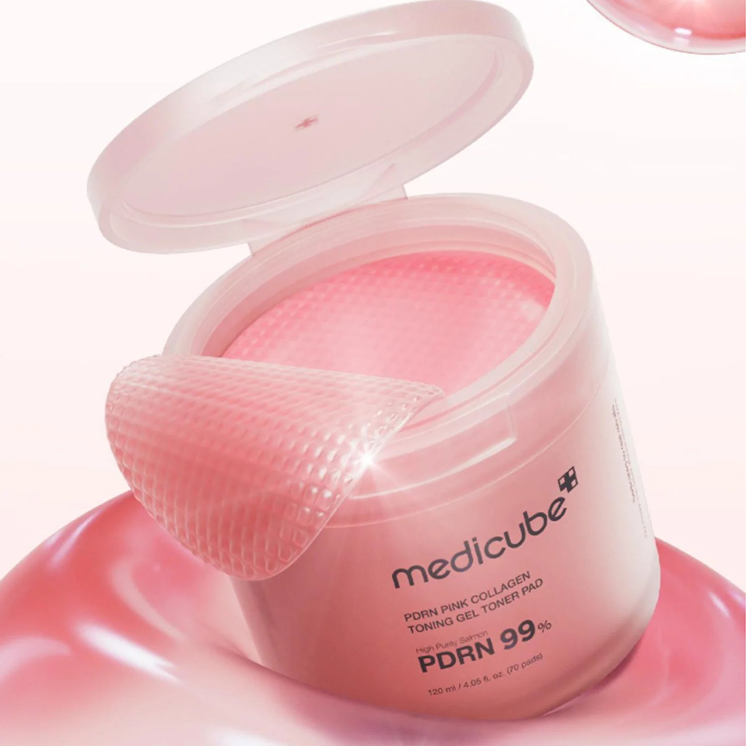 MEDICUBE - PDRN Pink Collagen Toning Gel Toner Pad 70ea