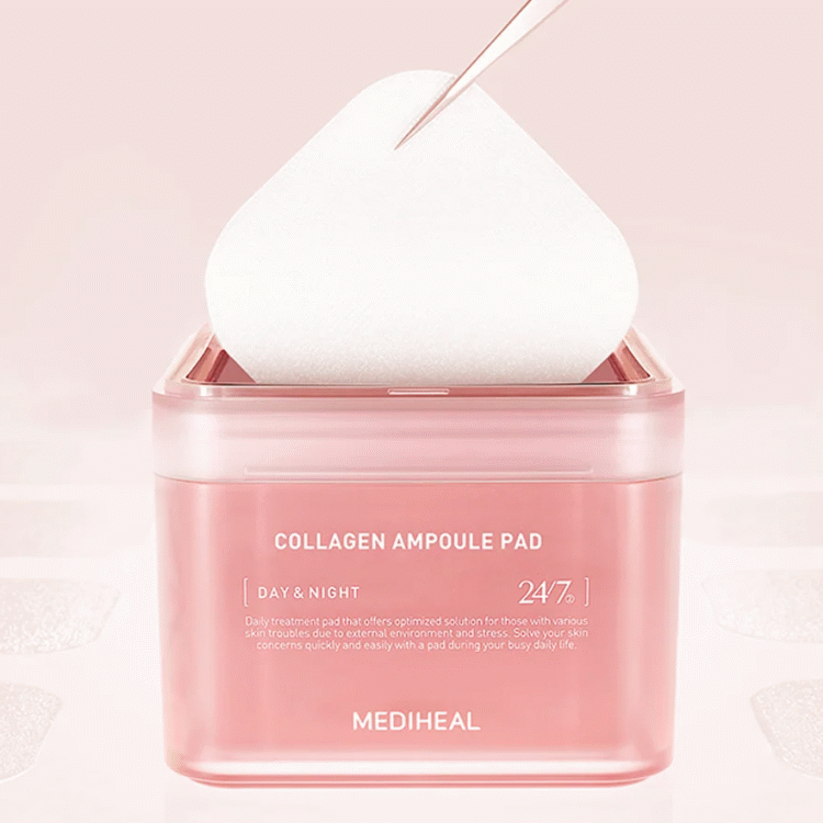 MEDIHEAL - Collagen Ampoule Pad (100ea)